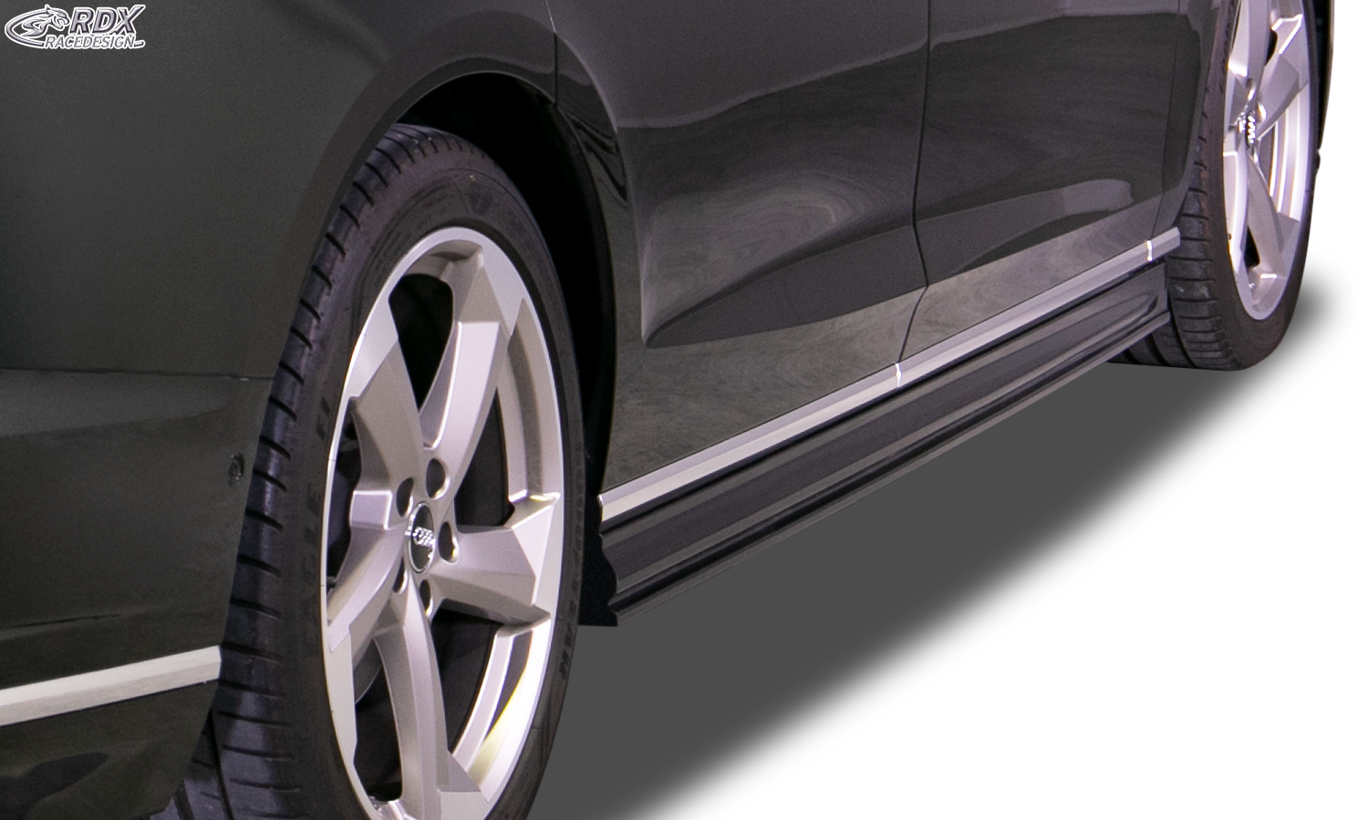 Bas de caisse (la paire) RDX pour AUDI A8 D5 F8 « Edition »