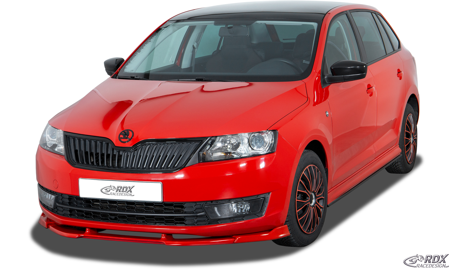 Bas de caisse (la paire) RDX pour SKODA Rapid (NH / 2012+) « Édition »