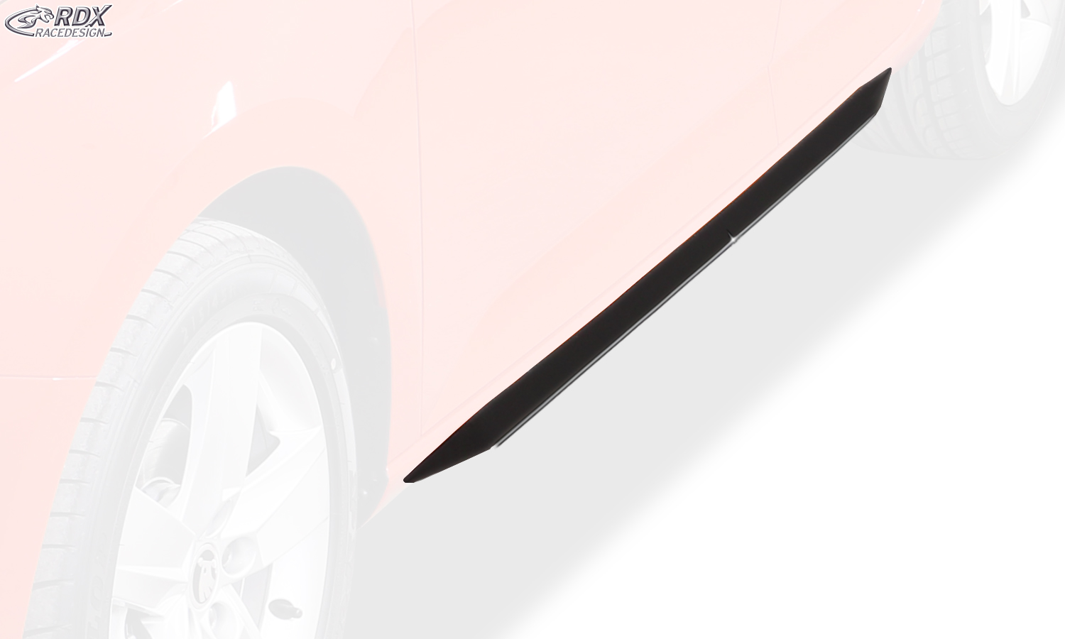 Bas de caisse (la paire) RDX pour SKODA Fabia 3 (5J/NJ) "Slim"