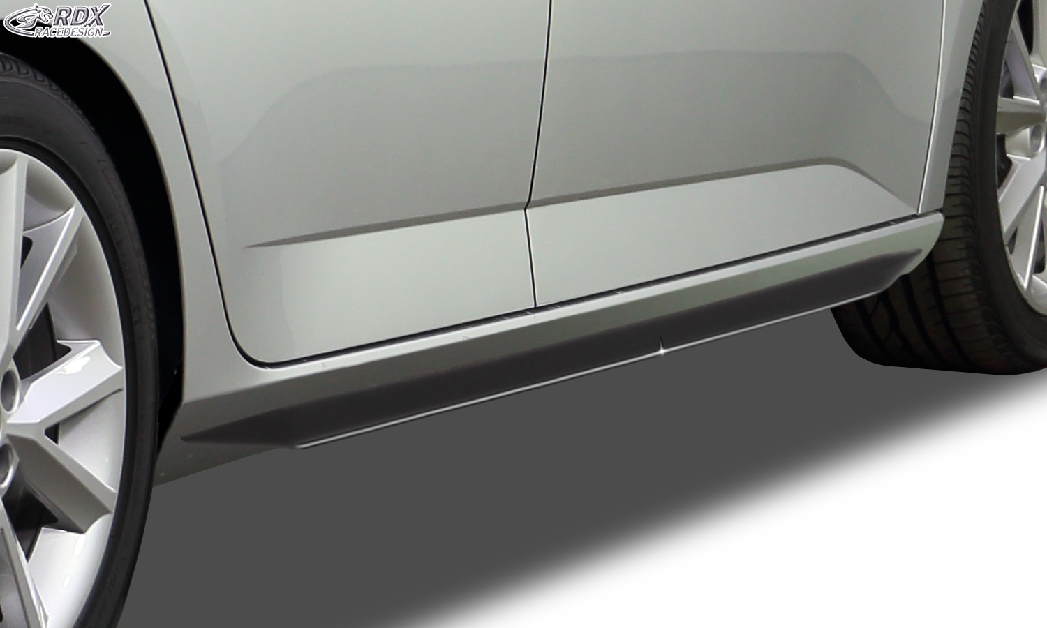 Bas de caisse (la paire) RDX pour SKODA Fabia 3 (5J/NJ) "Slim"