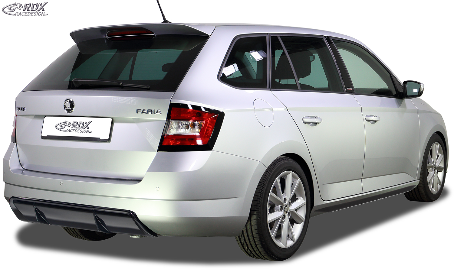 Bas de caisse (la paire) RDX pour SKODA Fabia 3 (5J/NJ) "Slim"