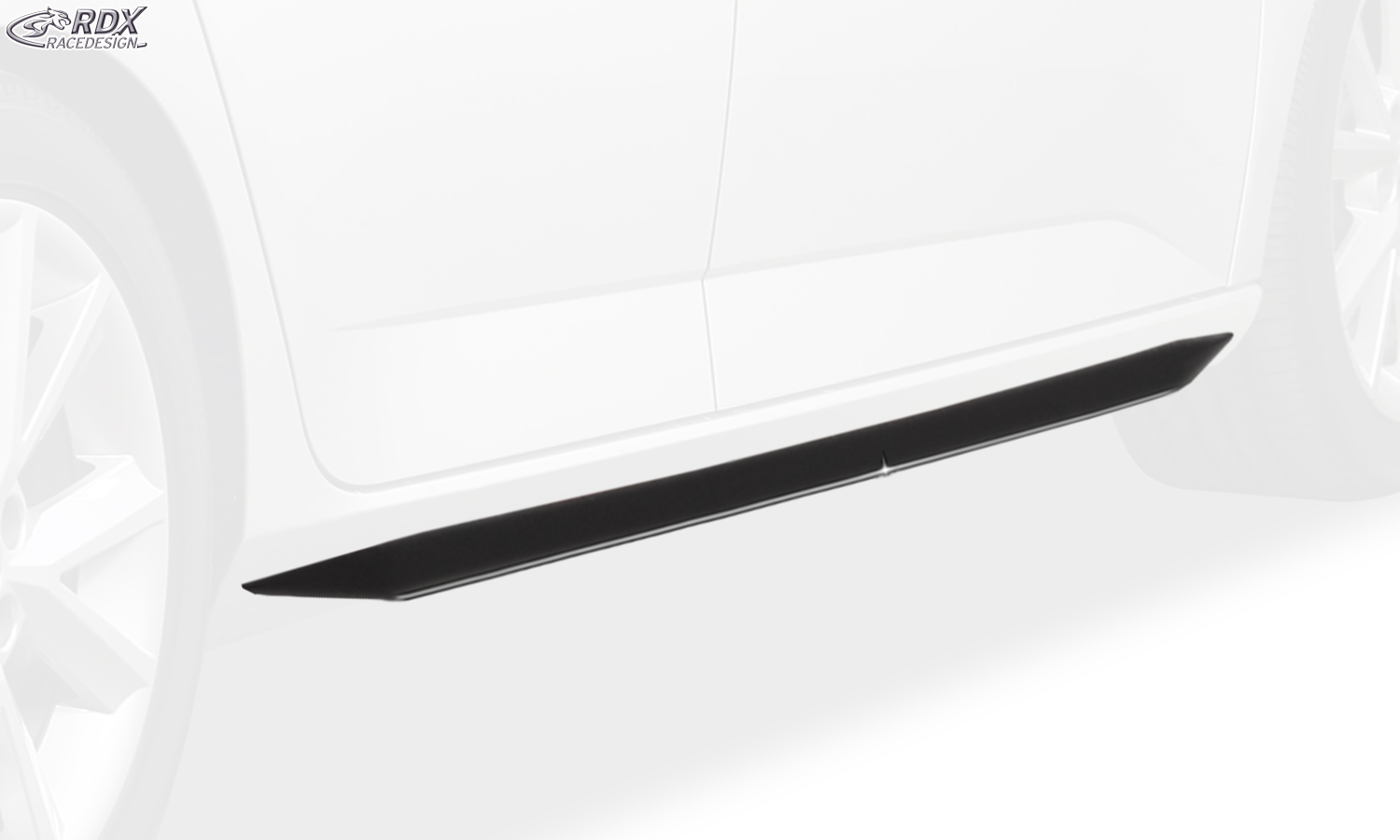 Bas de caisse (la paire) RDX pour SKODA Fabia 3 (5J/NJ) "Slim"