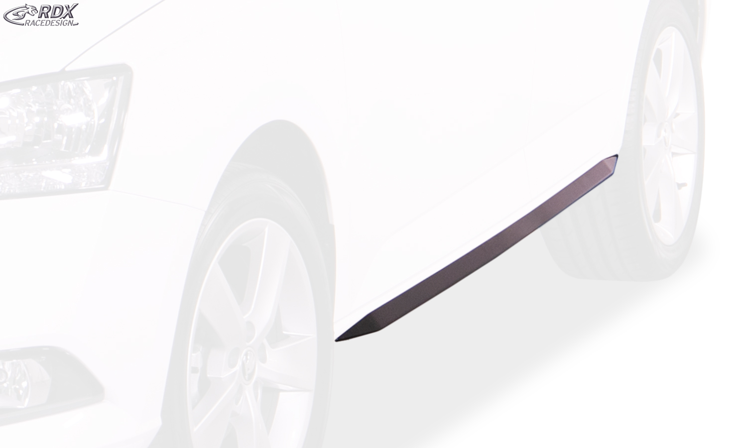 Bas de caisse (la paire) RDX pour SKODA Fabia 3 (5J/NJ) "Slim"