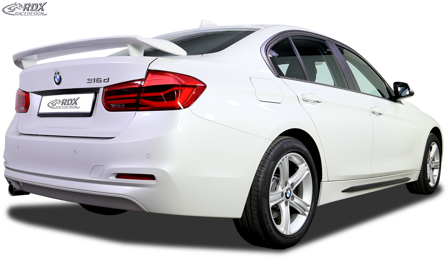 Bas de caisse (la paire) RDX pour BMW Série 3 F30 / F31 « Slim »