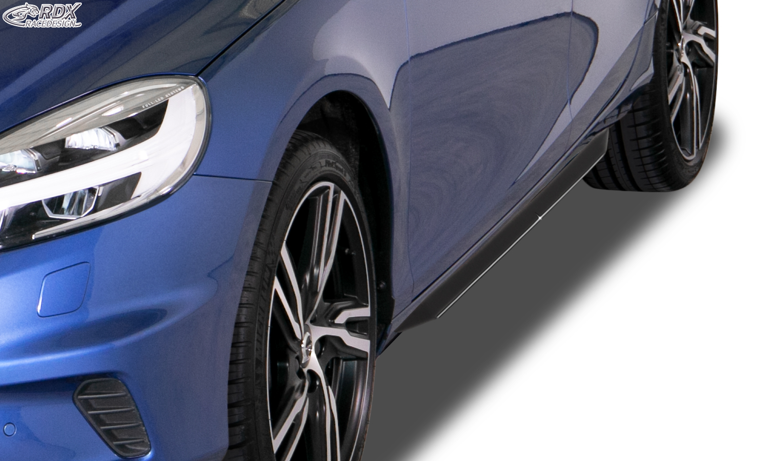 Bas de caisse (la paire) RDX pour VOLVO V40 2012+ « Slim »