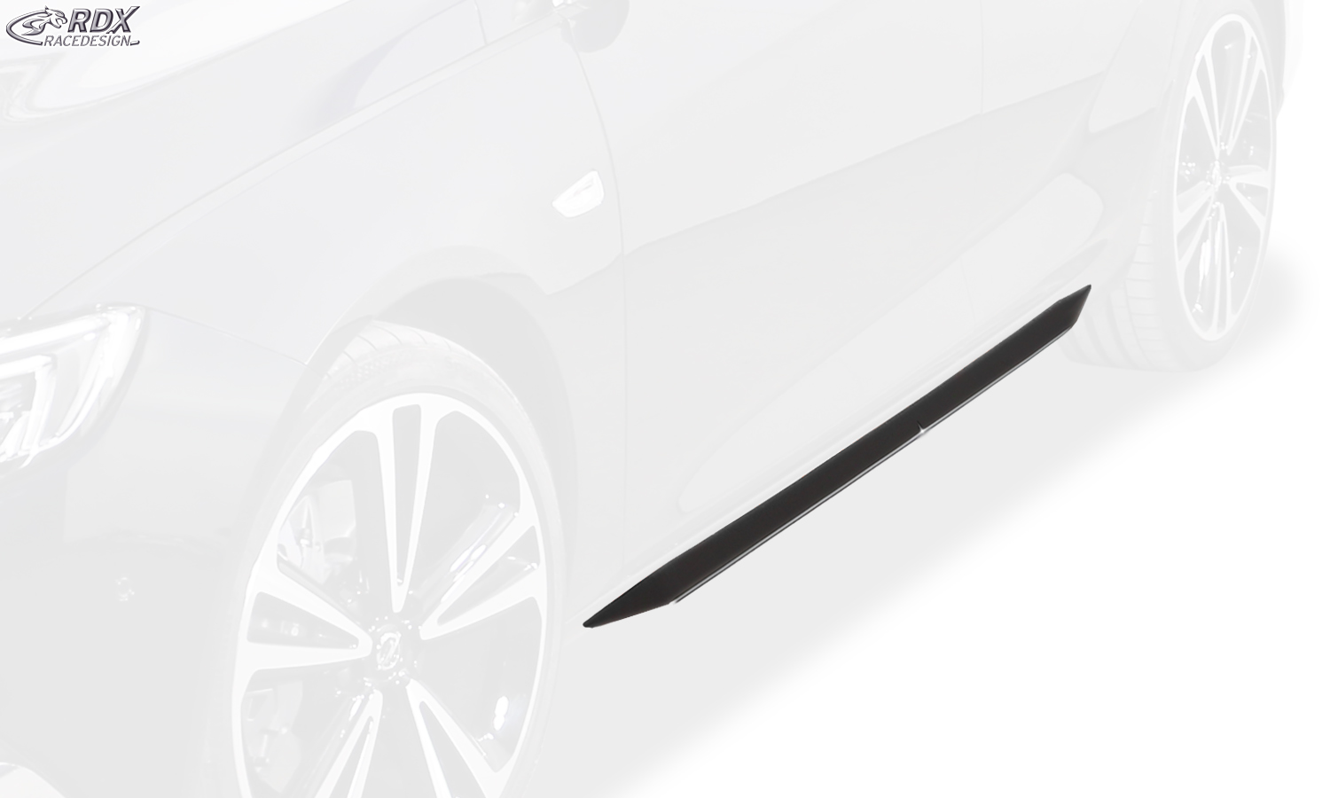 Bas de caisse (la paire) RDX pour OPEL / VAUXHALL Insignia B 2017+ (également pour OPC et OPC-Line) "Slim"