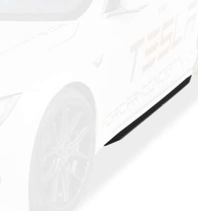Bas de caisse (la paire) RDX pour TESLA Model S « Slim »