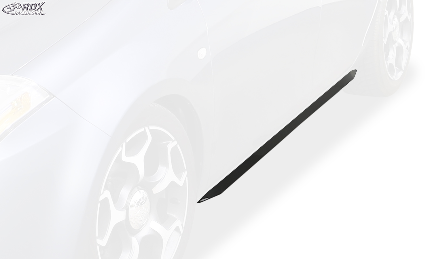 Bas de caisse (la paire) RDX pour FIAT Bravo (198) 2007-2014 "Slim"