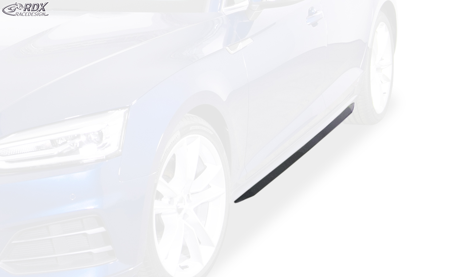 Bas de caisse (la paire) RDX pour AUDI A5 (F5) (Coupé + Cabriolet + Sportback) « Slim »