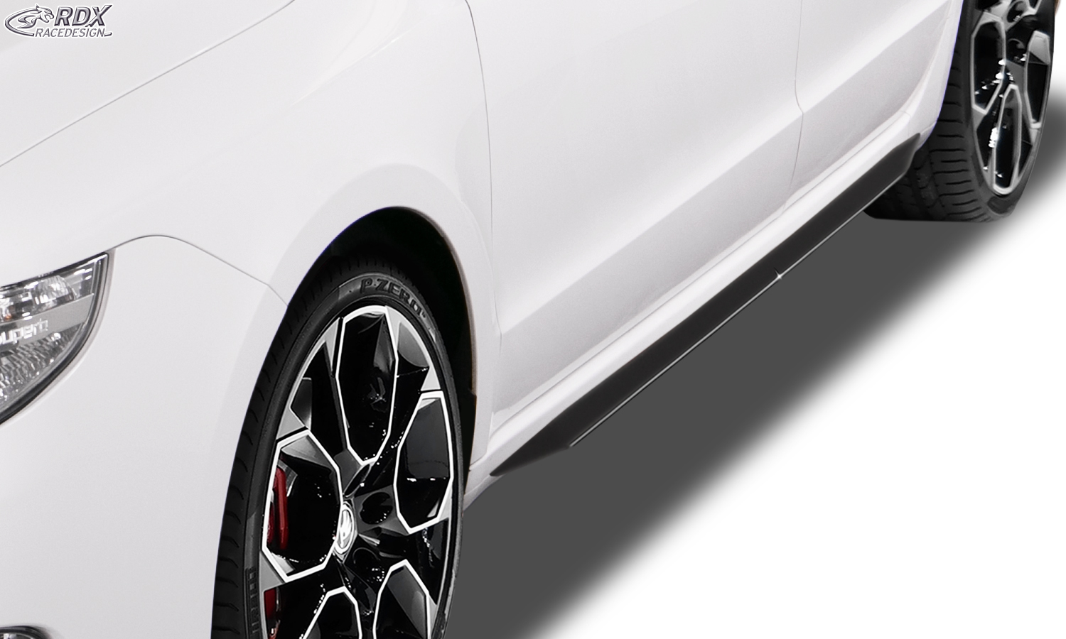 Bas de caisse (la paire) RDX pour SKODA Superb 2 (3T) « Slim »