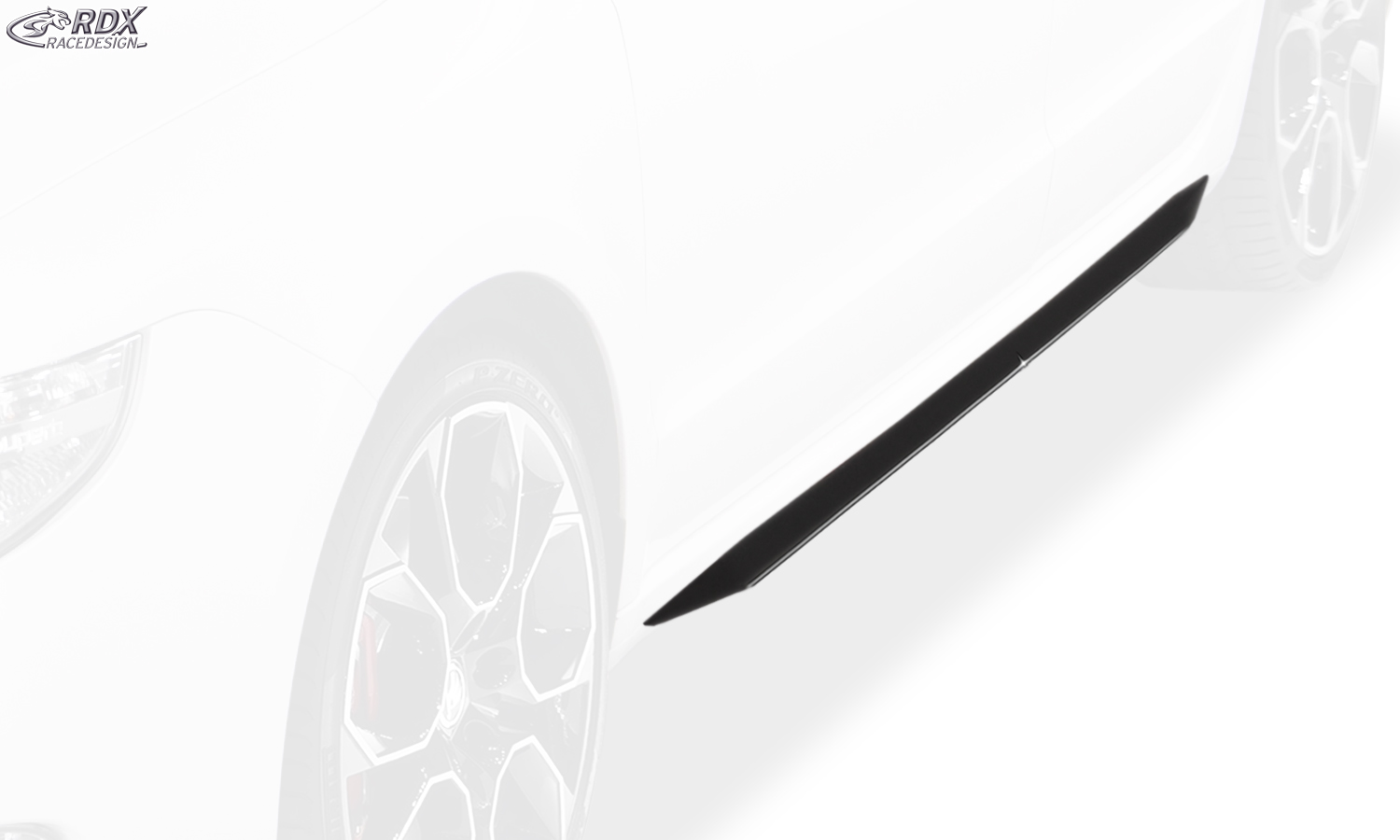 Bas de caisse (la paire) RDX pour SKODA Superb 2 (3T) « Slim »