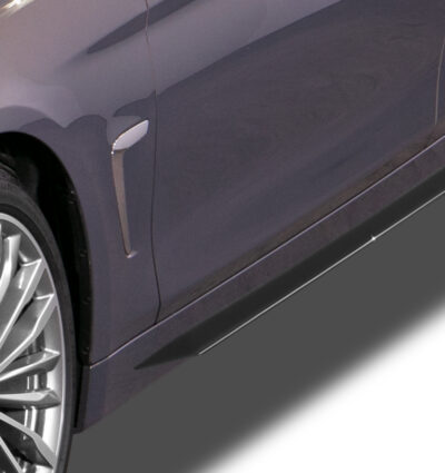 Bas de caisse (la paire) RDX pour BMW Série 4 F32 / F33 / F36 (-2017 et 2017+) « Slim »