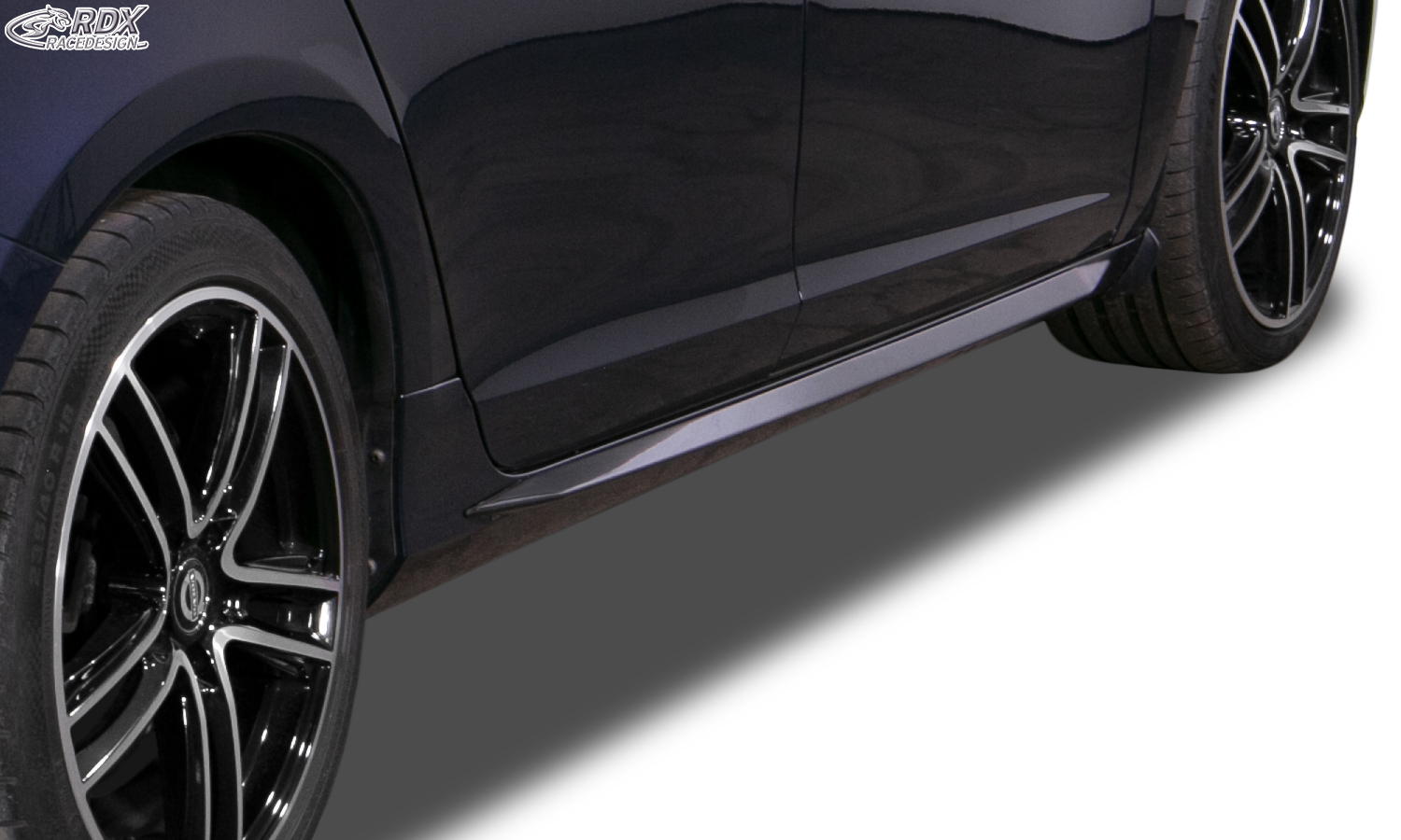 Bas de caisse (la paire) RDX pour VOLVO V60 / S60 2013-2018 « Slim »