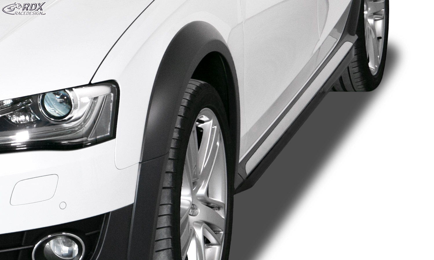 Bas de caisse (la paire) RDX pour AUDI A4 Allroad B8 « Slim »