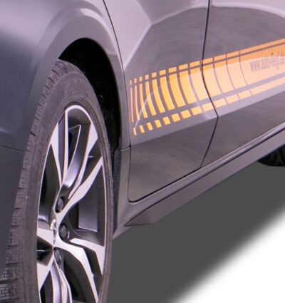 Bas de caisse (la paire) RDX pour VOLVO V60 / S60 2018+ « Slim »