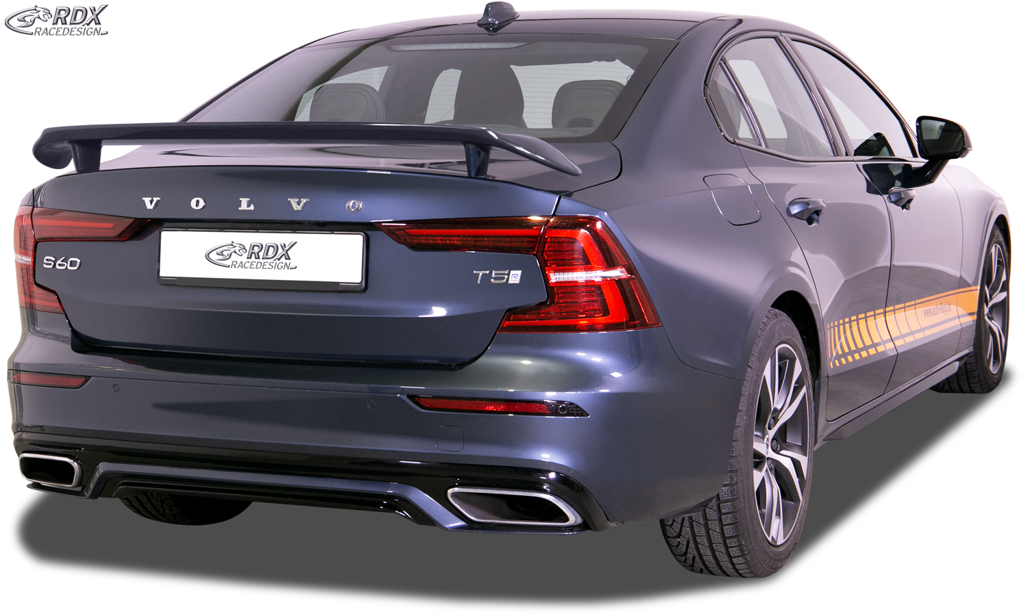 Bas de caisse (la paire) RDX pour VOLVO V60 / S60 2018+ « Slim »