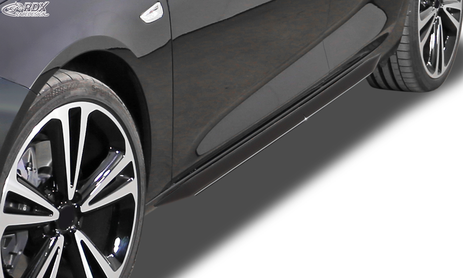 Bas de caisse (la paire) RDX pour MERCEDES SLK R170 « Slim »