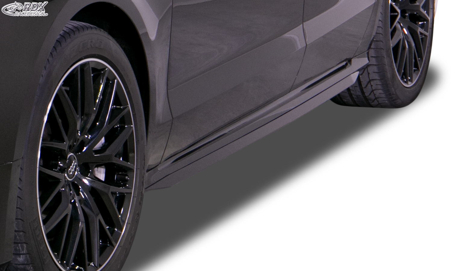 Bas de caisse (la paire) RDX pour AUDI A8 D4/4H « Slim »