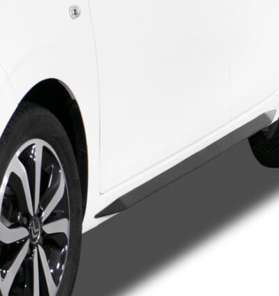 Bas de caisse (la paire) RDX pour CITROËN C1 2014+ « Slim »