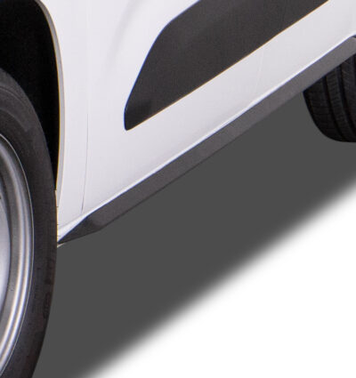 Bas de caisse (la paire) RDX pour CITROËN Berlingo, PEUGEOT Partner & Rifter, OPEL / VAUXHALL Combo, TOYOTA ProAce City (Type E, 2018+) "Slim"