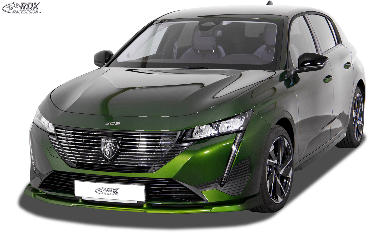 Bas de caisse (la paire) RDX pour PEUGEOT 308 (III / F) "Slim"