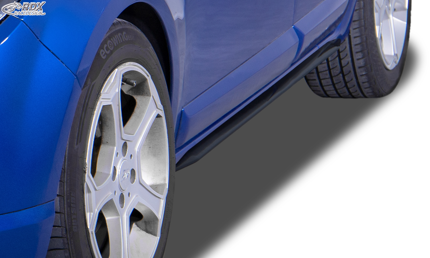 Bas de caisse (la paire) RDX pour DACIA Sandero 1 (SD/SDR) "Slim"