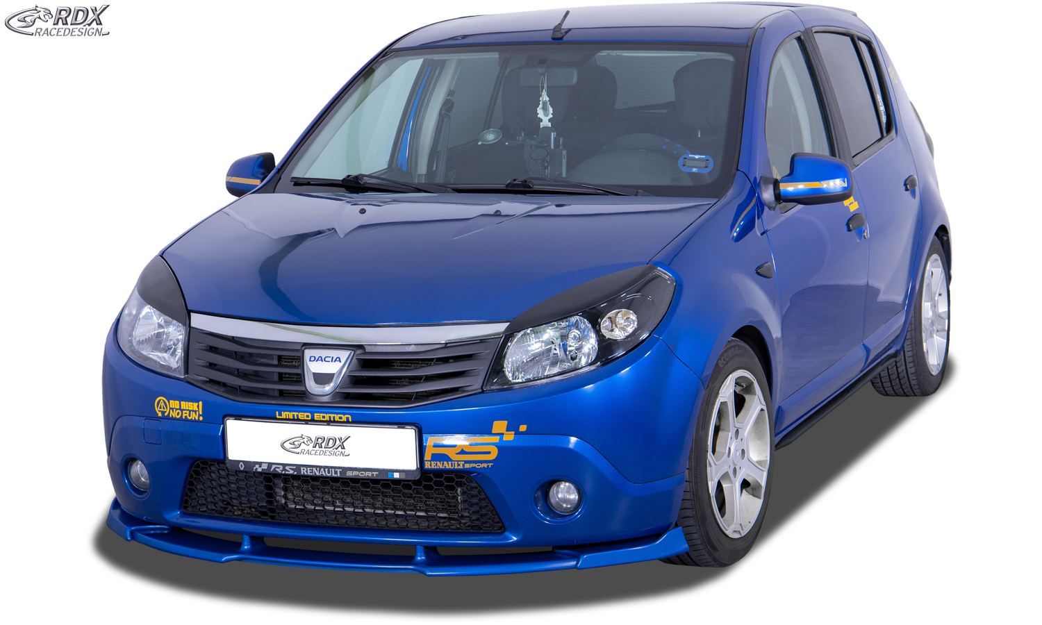 Bas de caisse (la paire) RDX pour DACIA Sandero 1 (SD/SDR) "Slim"