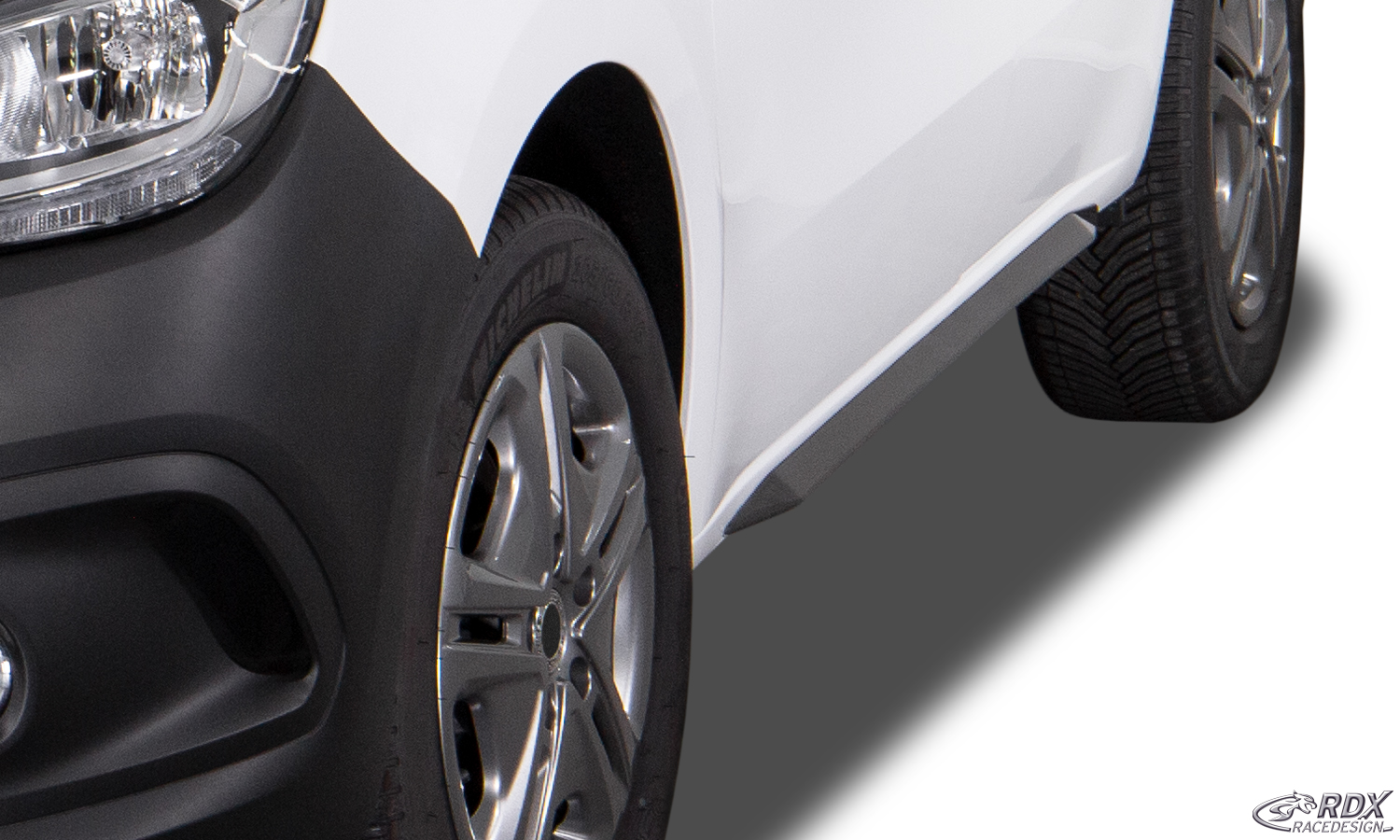 Bas de caisse (la paire) RDX pour MERCEDES Citan et Classe T (W420 / 2021+) "Slim"