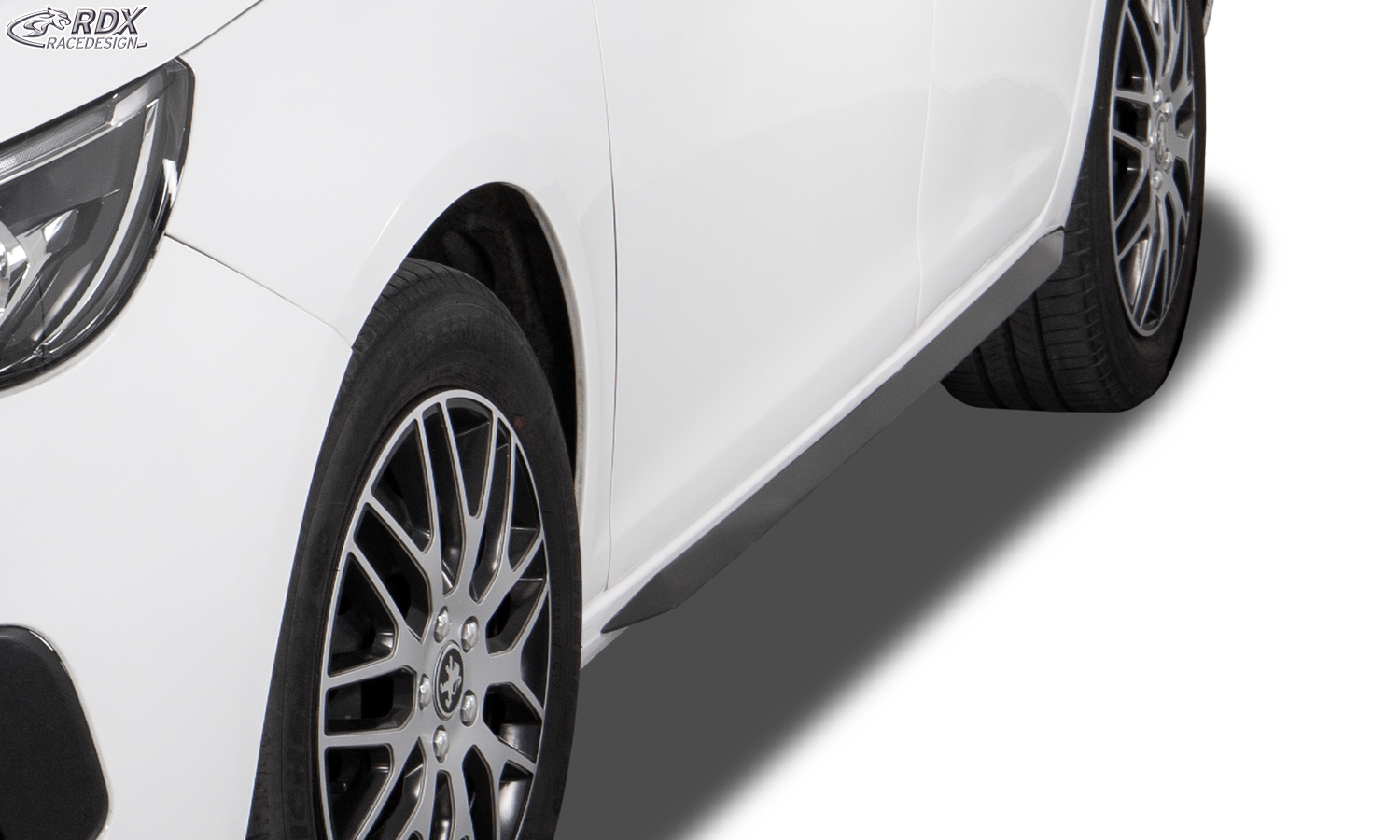 Bas de caisse (la paire) RDX pour PEUGEOT 308 (Type L / 2013-2021) "Slim"