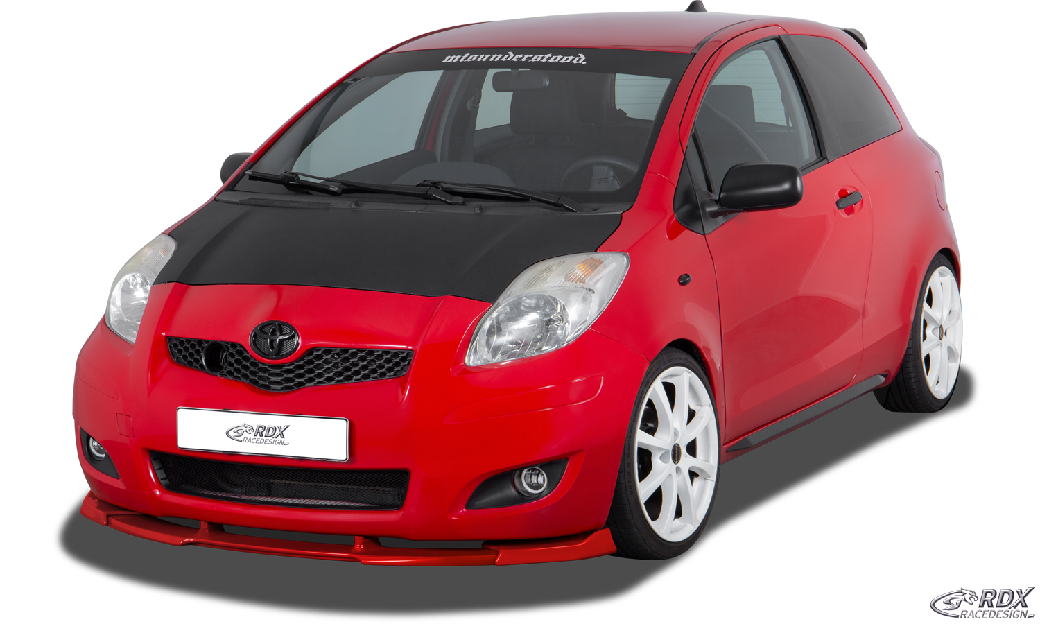 Bas de caisse (la paire) RDX pour TOYOTA Yaris P9 / XP9 / XP9F (2005-2011) "Slim"