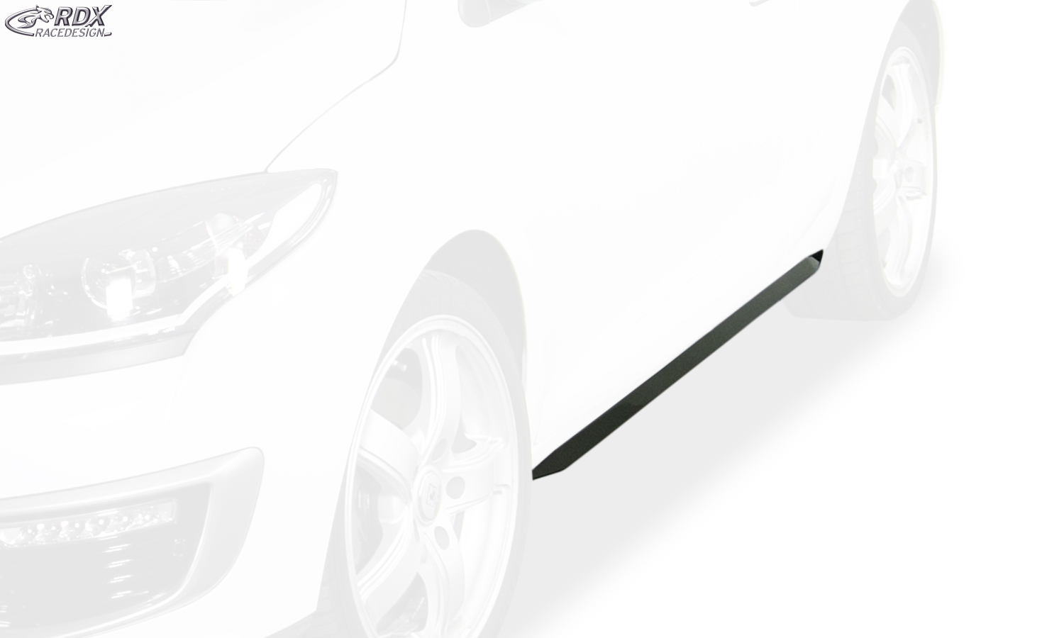 Bas de caisse (la paire) RDX pour RENAULT Megane 3 Coupé (2/3 portes) "Slim"