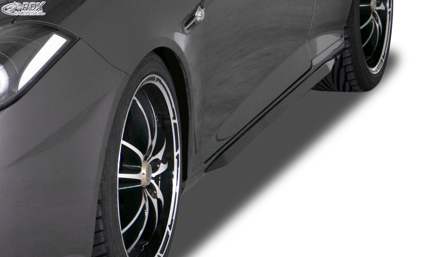 Bas de caisse (la paire) RDX pour HYUNDAI Coupé (GK) 02 - 09 "Slim"
