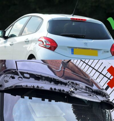 Aileron / Becquet de toit Peugeot 208 Mk1 (2012-2019)