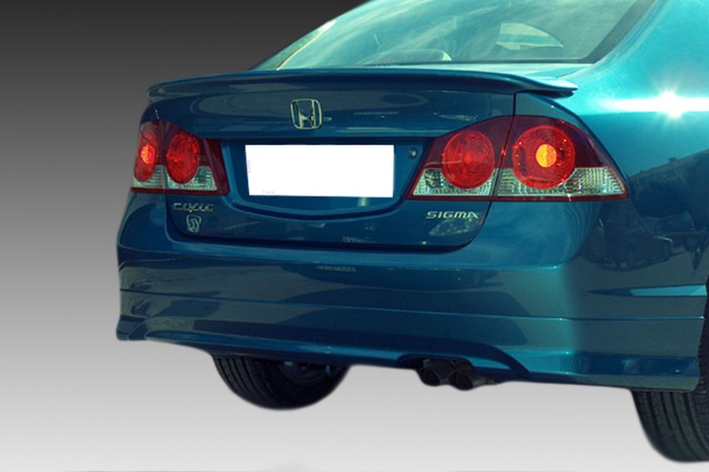 Becquet / Lèvre de spoiler Honda Civic Mk8 Berline (2006-2011)