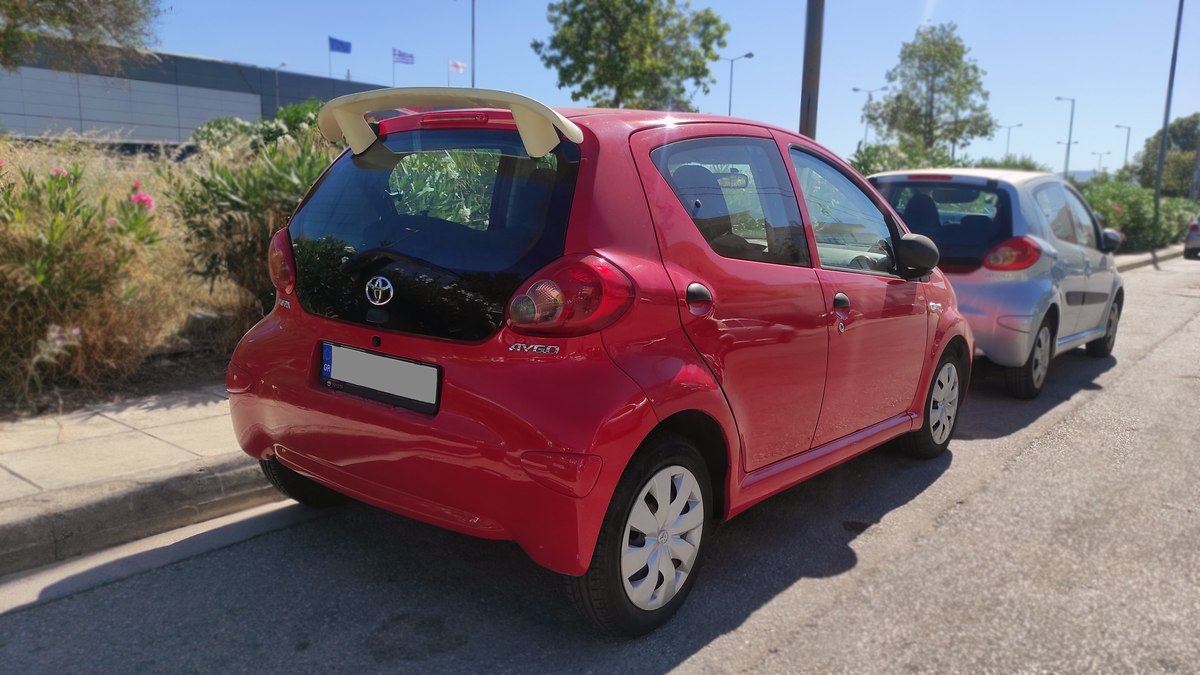 Aileron / Becquet de toit V.2 Toyota Aygo Mk1 (2005-2014)