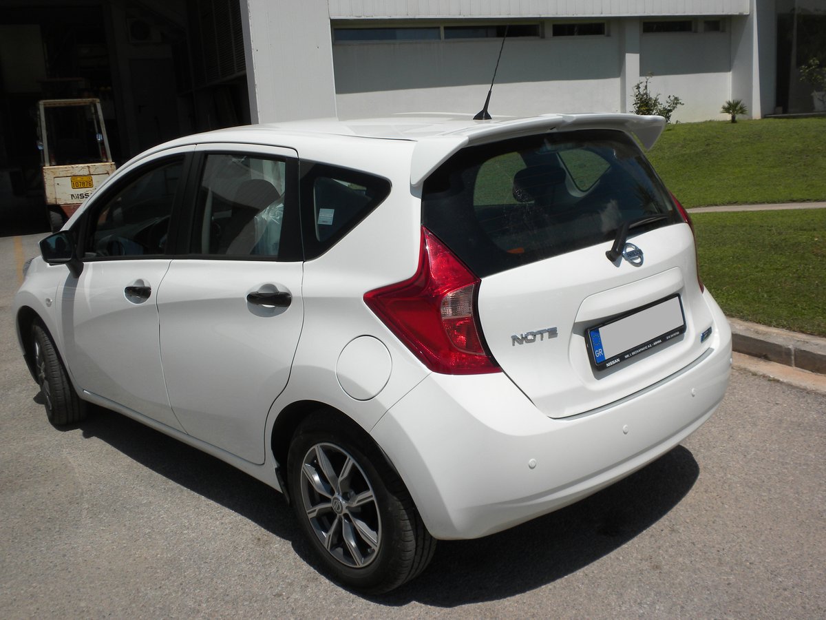 Aileron / Becquet de toit Nissan Note E12 (2013-2020)