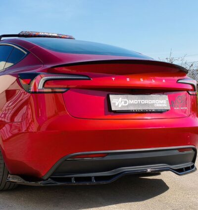 Becquet / Lèvre de spoiler Tesla Model 3 Mk1 / Mk1 Facelift