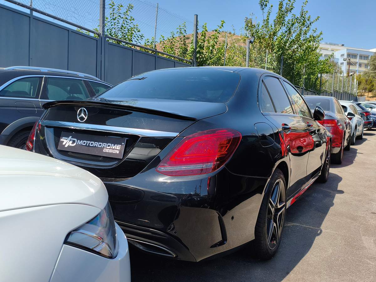 Becquet / Lèvre de spoiler Mercedes Classe C W205 Berline