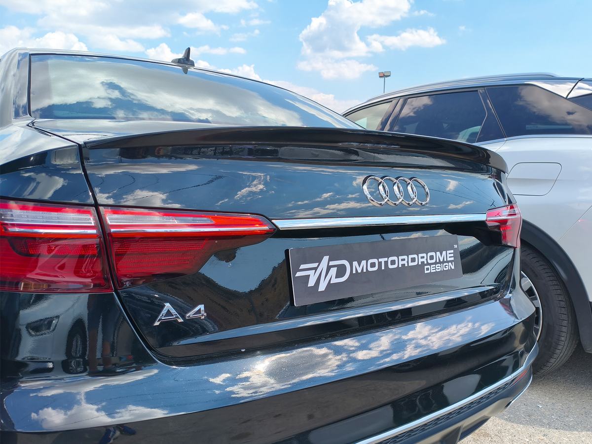 Becquet / Lèvre de spoiler Audi A4 / A4 S-Line / S4 B9 / B9 Facelift