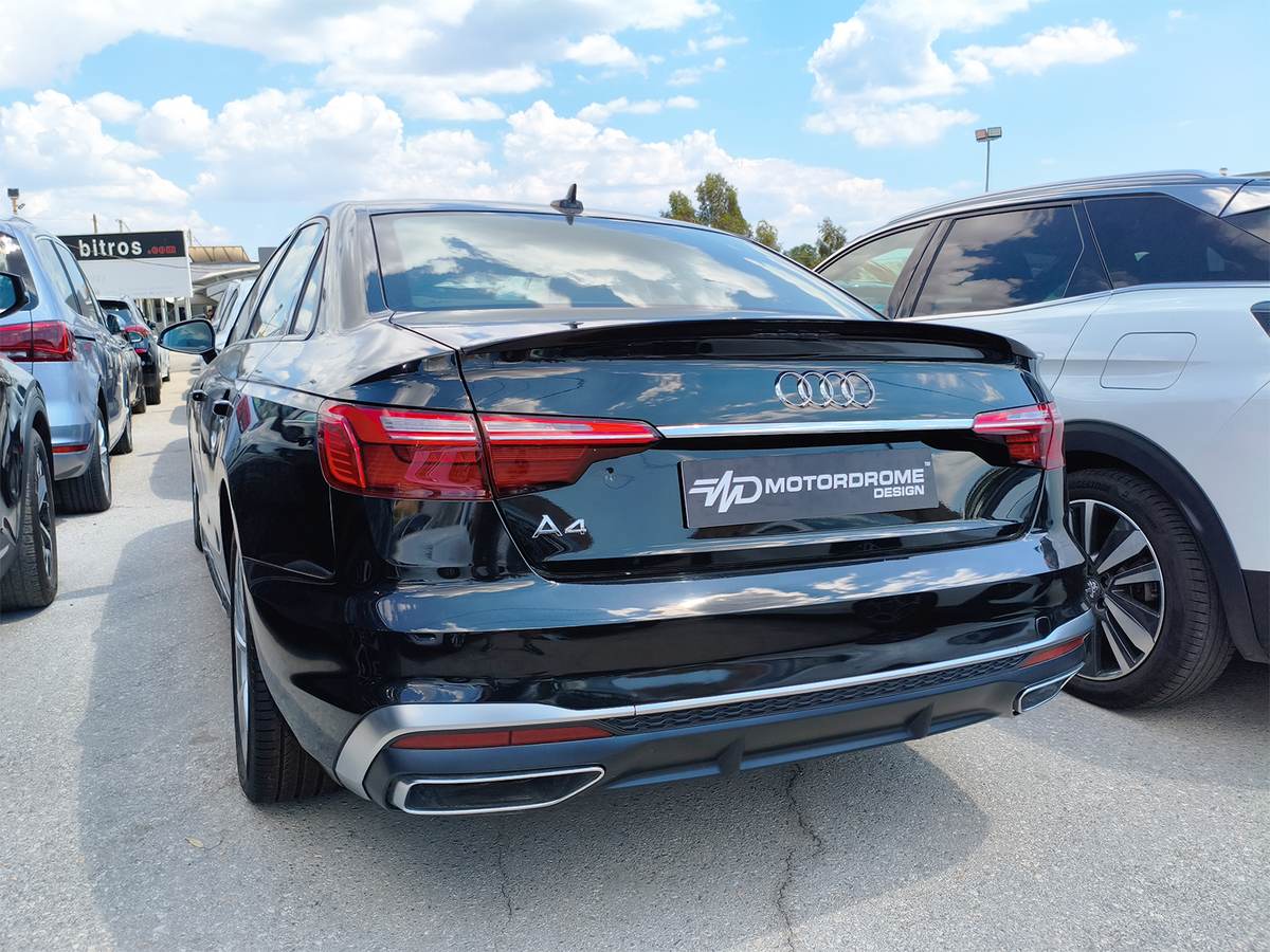 Becquet / Lèvre de spoiler Audi A4 / A4 S-Line / S4 B9 / B9 Facelift