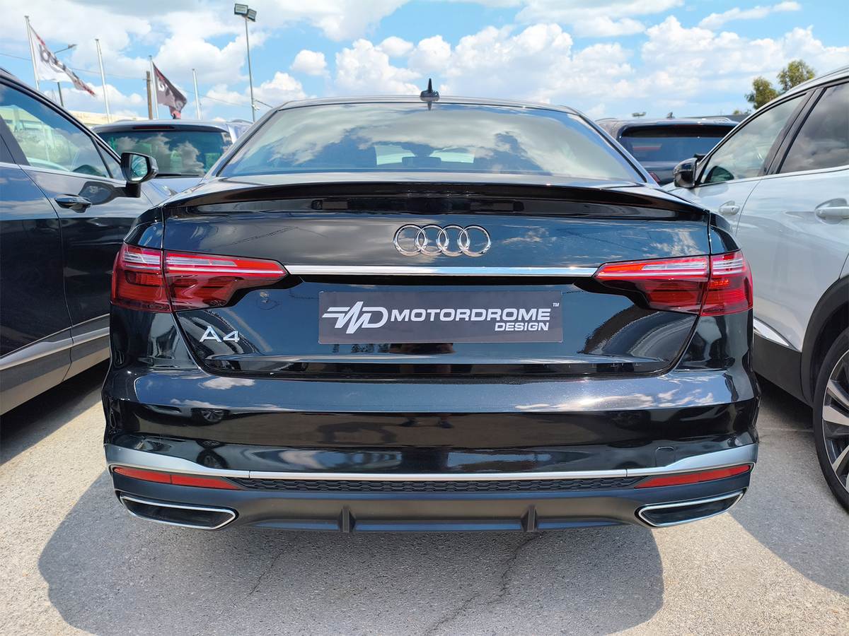 Becquet / Lèvre de spoiler Audi A4 / A4 S-Line / S4 B9 / B9 Facelift