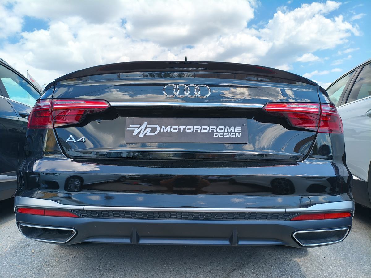 Becquet / Lèvre de spoiler Audi A4 / A4 S-Line / S4 B9 / B9 Facelift