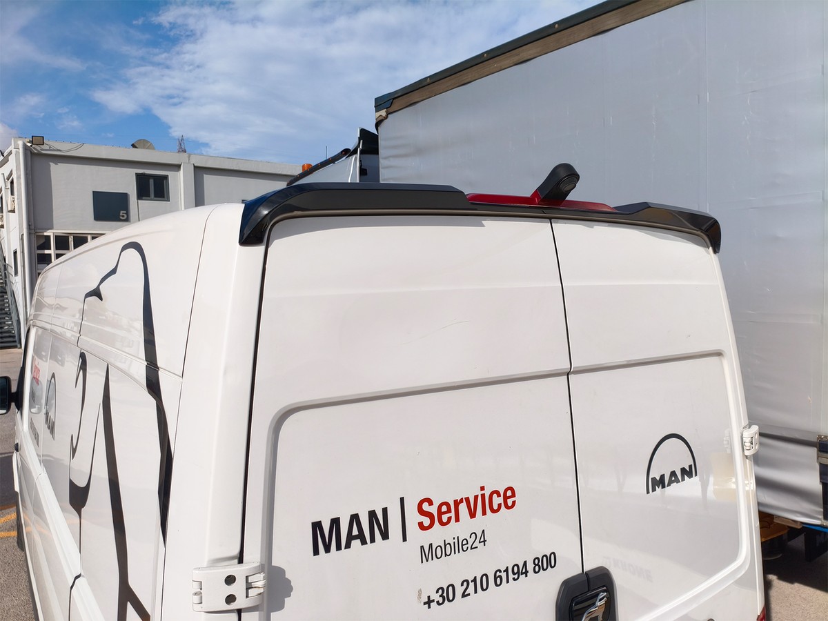 Ailerons / Becquets de toit V.1 double-porte Volkswagen Crafter Mk2 High Roof H2 / MAN TGE High Roof H2
