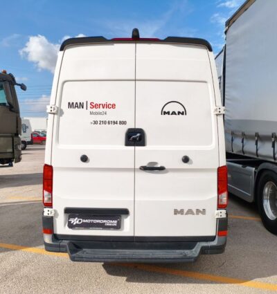 Ailerons / Becquets de toit V.1 double-porte Volkswagen Crafter Mk2 High Roof H2 / MAN TGE High Roof H2