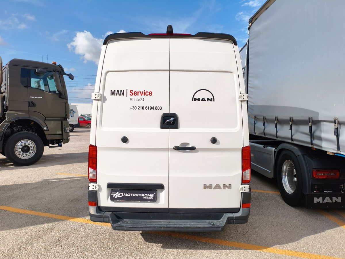Ailerons / Becquets de toit V.1 double-porte Volkswagen Crafter Mk2 High Roof H2 / MAN TGE High Roof H2