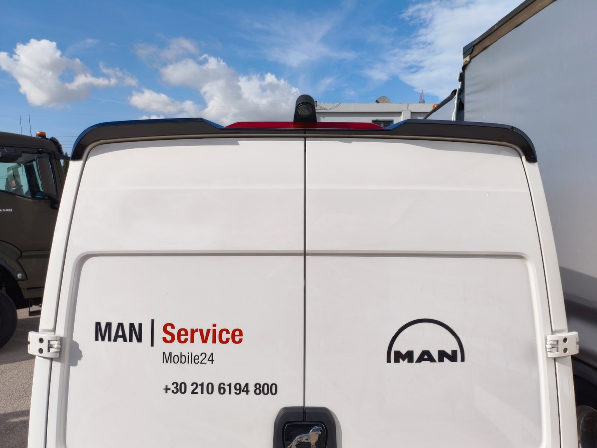 Ailerons / Becquets de toit V.1 double-porte Volkswagen Crafter Mk2 High Roof H2 / MAN TGE High Roof H2