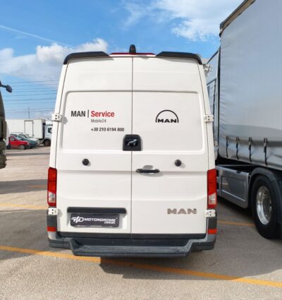 Ailerons / Becquets de toit V.2 double-porte Volkswagen Crafter Mk2 High Roof H2 / MAN TGE High Roof H2