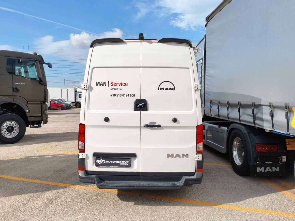 Ailerons / Becquets de toit V.2 double-porte Volkswagen Crafter Mk2 High Roof H2 / MAN TGE High Roof H2