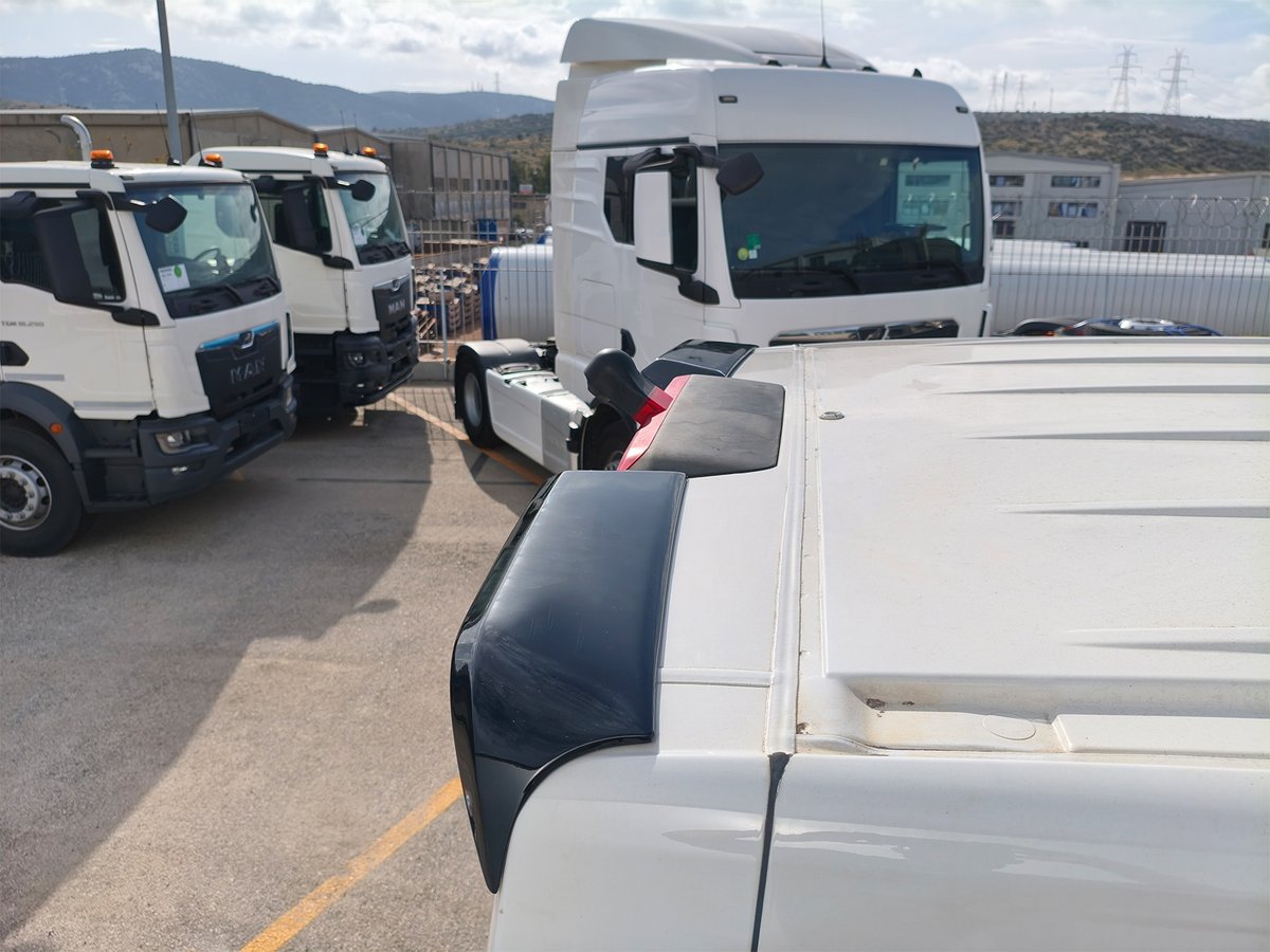 Ailerons / Becquets de toit V.2 double-porte Volkswagen Crafter Mk2 High Roof H2 / MAN TGE High Roof H2