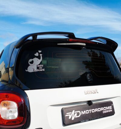 Aileron / Becquet de toit Smart 453 Fortwo